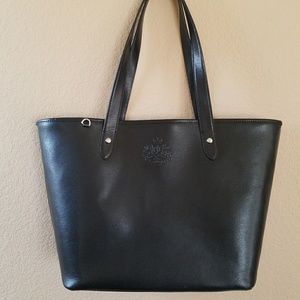 CLOSET CLOSING:  Black Ralph Lauren Tote